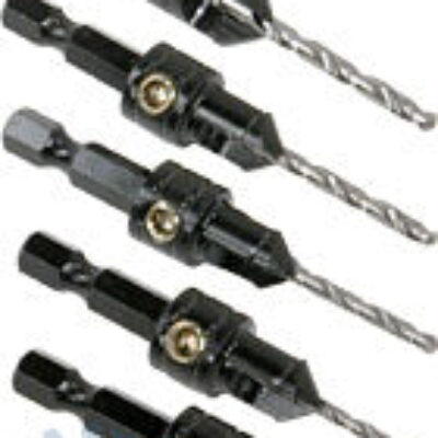 Snappy 40030 5 Piece Gold Screw Countersink Set