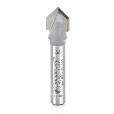 Amana 45700 V-Groove Router Bit