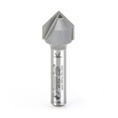 Amana 45704 V-Groove Router Bit