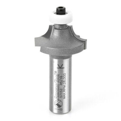 Amana 57152 Solid Surface Corner Rounding Router Bit